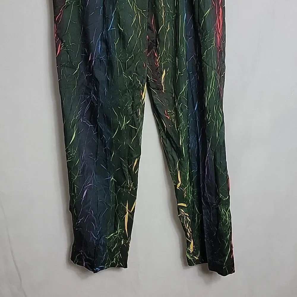 BRAVO USA.. 3 pieces.. Vintage.. pants.. dress suit.. tye dye.. rainbow..
